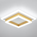 32W Flush Mount Modern LED Ceiling Light - Cool White 6000K