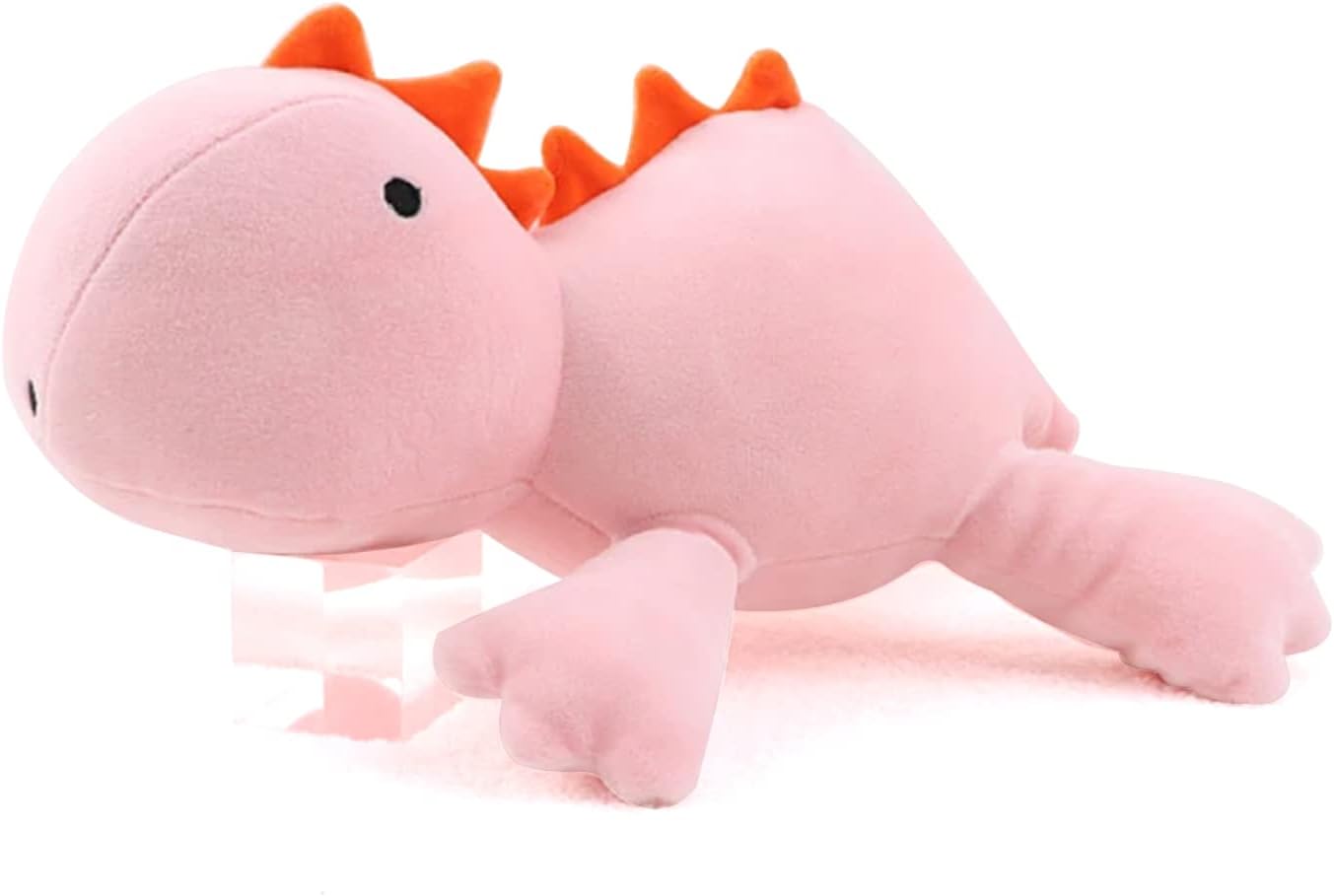 Weighted Dinosaur Plush Throw Pillow for Kids and Adults