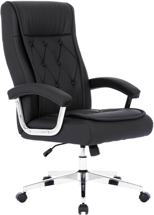 Premium Leather Executive Chair: Stylish & Ergonomic [Hoxne]