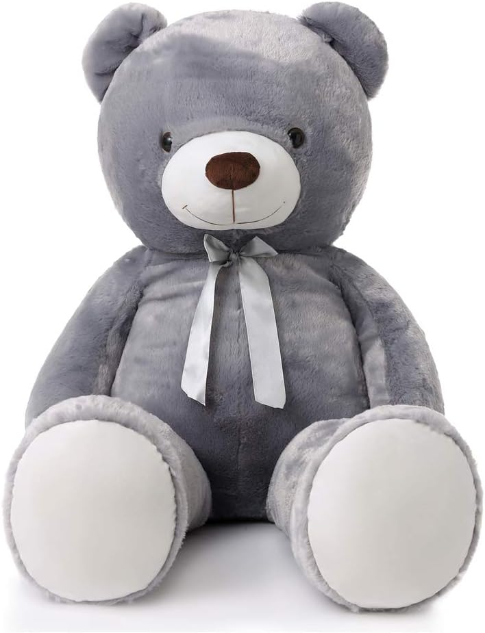 MaoGoLan Giant Grey Teddy Bear 47 inch for Kids and Adults