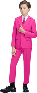 Toddler Boys Suit 5 Piece Slim Fit Formal Set - Prom & Wedding