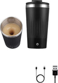 Self-Stirring Smart Mug - USB Rechargeable, 400ml Stainless Steel