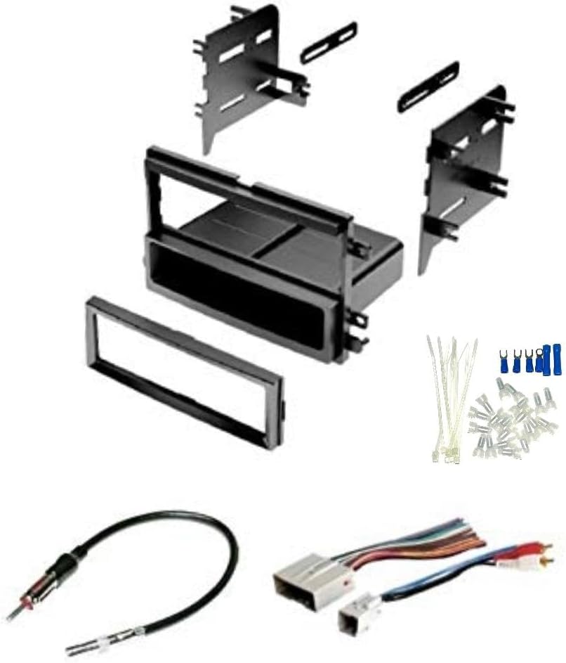 Single DIN Car Stereo Radio Dash Kit for Ford F-150 and Super Duty