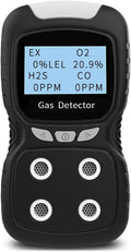 Portable Gas Detector Gas Clip 4 Gas Monitor Meter Tester Analyzer