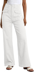 Dokotoo Womens Cargo Pants High Waist Wide Leg - Comfortable Fit