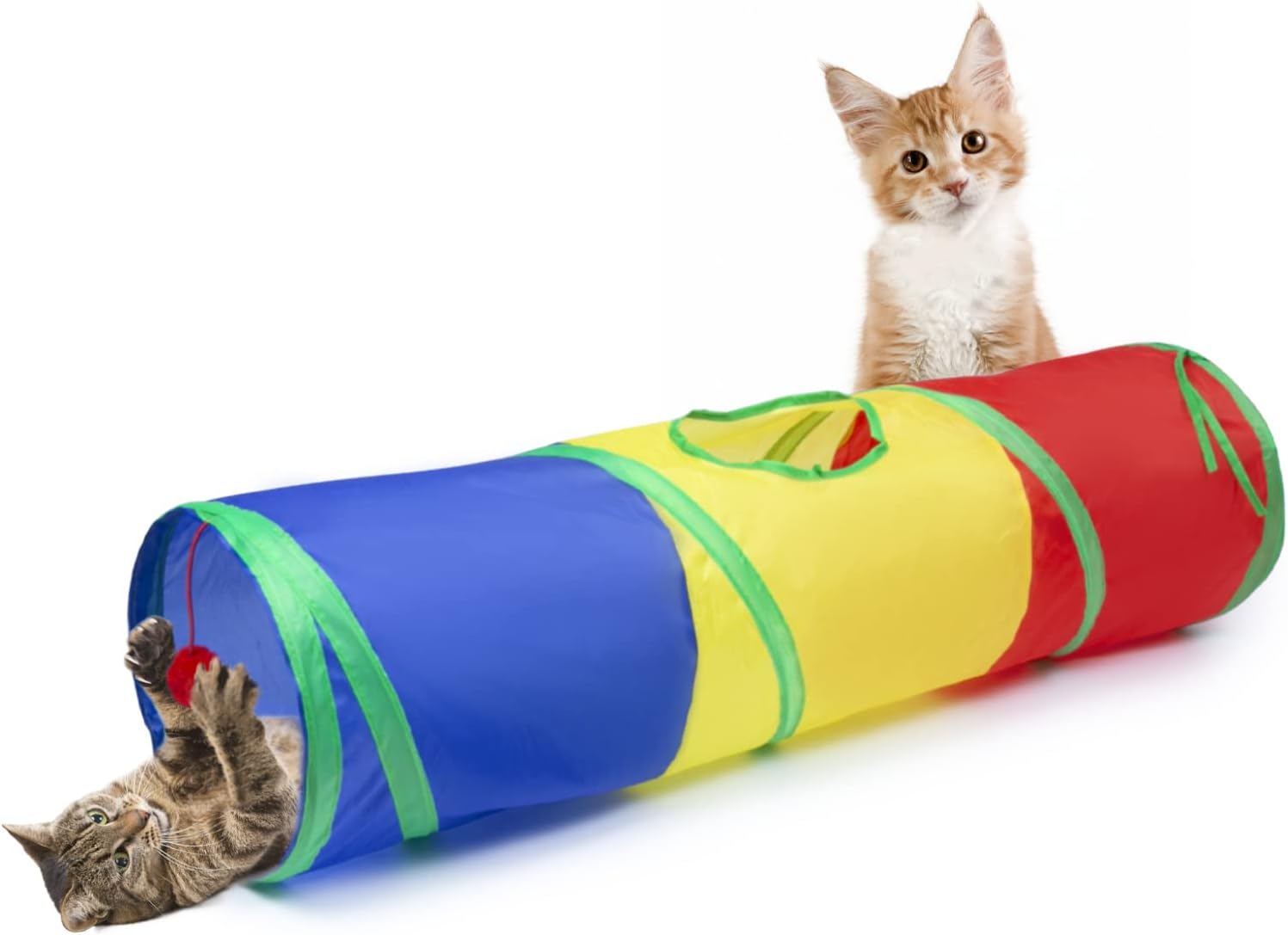 Interactive Rainbow Cat Tunnel for Endless Fun!