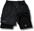 SAVD Christian Performance Shorts - Breathable Gym Shorts for Men