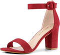 Stylish Open Toe High Heeled Sandals for Women by Allegra K