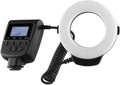 Dual Macro LED Ring Light Compatible with Sony FDR-AX53 - Flexible