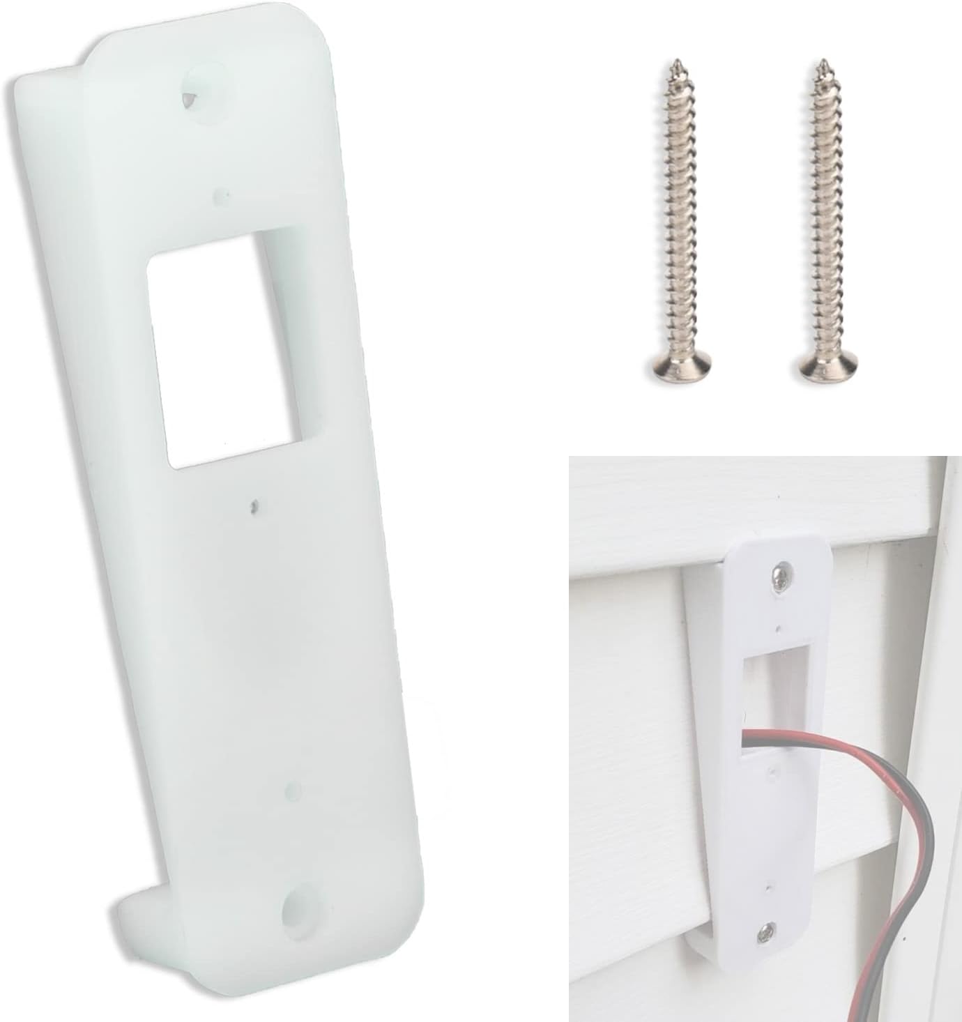 Blink Doorbell Vinyl Siding Mount - No More Tilt!