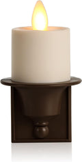 Luminara Flameless Candle Nightlight - Real-Flame Effect Guide Light
