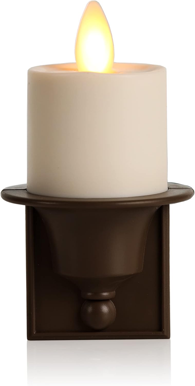 Luminara Flameless Candle Nightlight with Dusk to Dawn Sensor