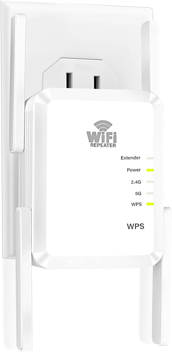 Ultimate WiFi Extender Signal Booster for 12000sq. ft Coverage