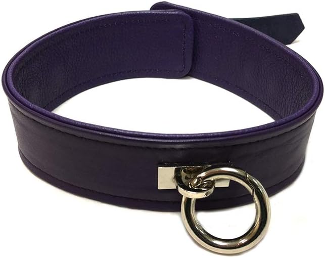 Rouge Garments Unisex Leather Collar for Adjustable Fitting