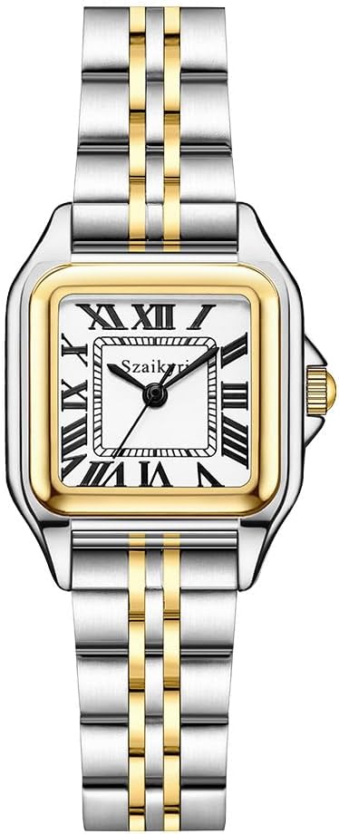 Roman Numeral Square Women's Watch - Timeless Elegance