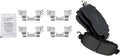 TRQ Front Brake Pads Ceramic Compatible with 2013-2023 Nissan Altima