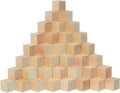 DIY Wood Cubes 1-1/4 in Pack of 250 - Unfinished Birch Craft Blocks