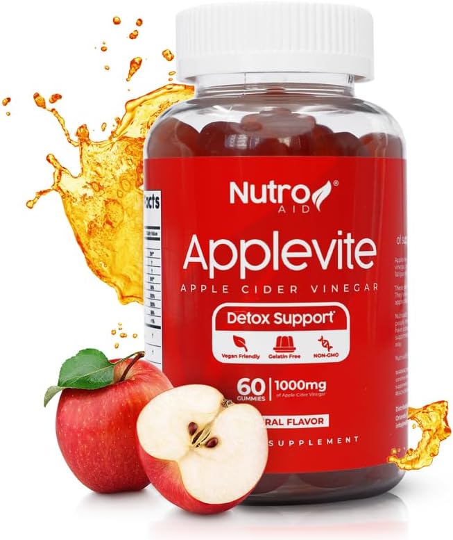 Nutroaid Apple Cider Vinegar Gummies - Cleaning Power