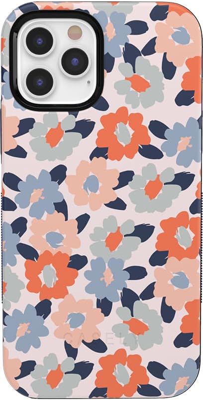 Casely iPhone 12 Pro Max Case with Floral Design and Protection