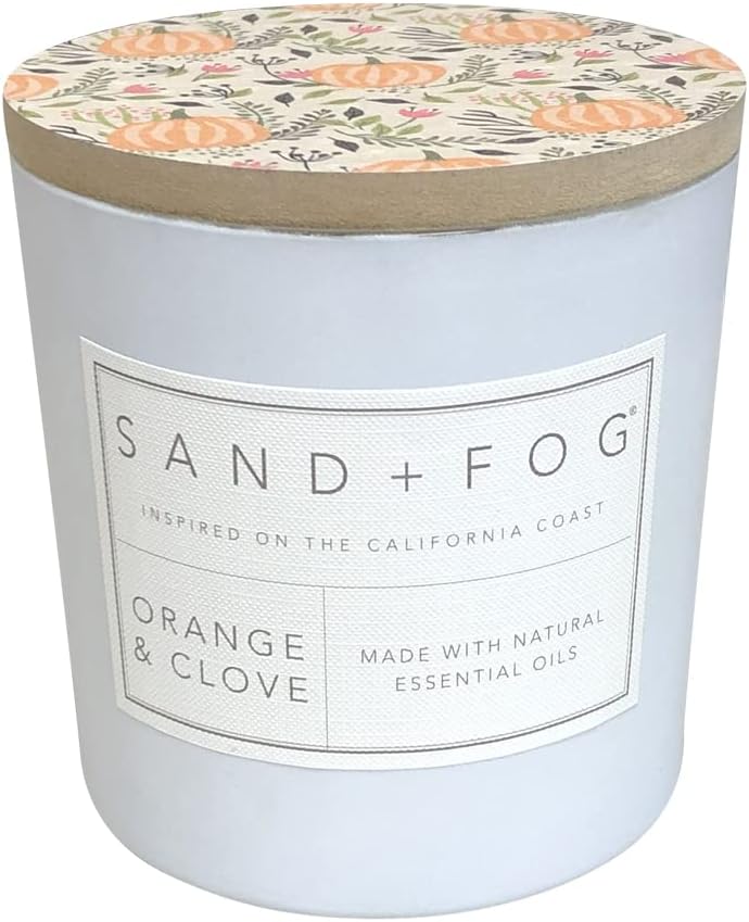 Sand + Fog Orange & Clove Scented Candles for Home Decor