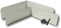 Eagle 1 Rain Gutter Valley Splash Guards - Prevent Overshoot