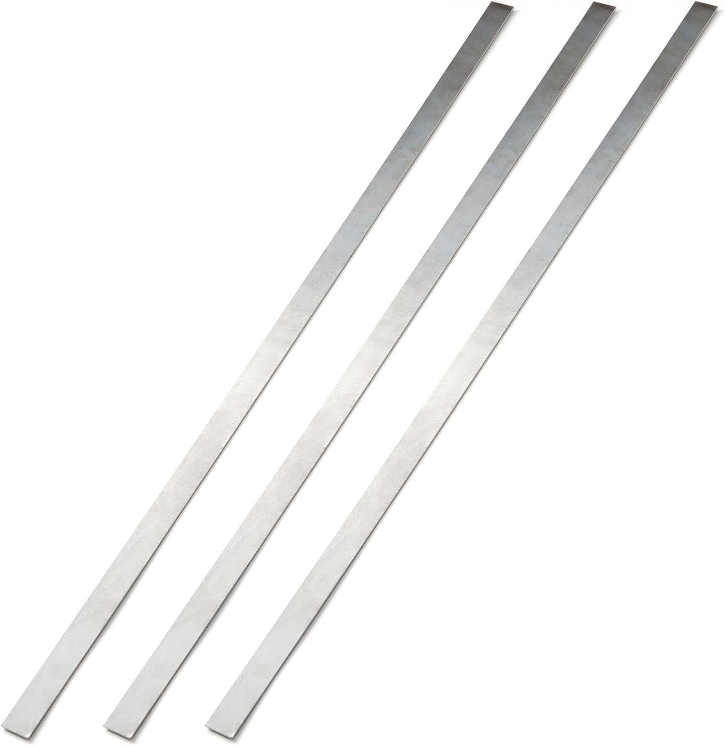 Blulu 3 Pcs 36in Hot Rolled Steel Flat Bar for Construction Use