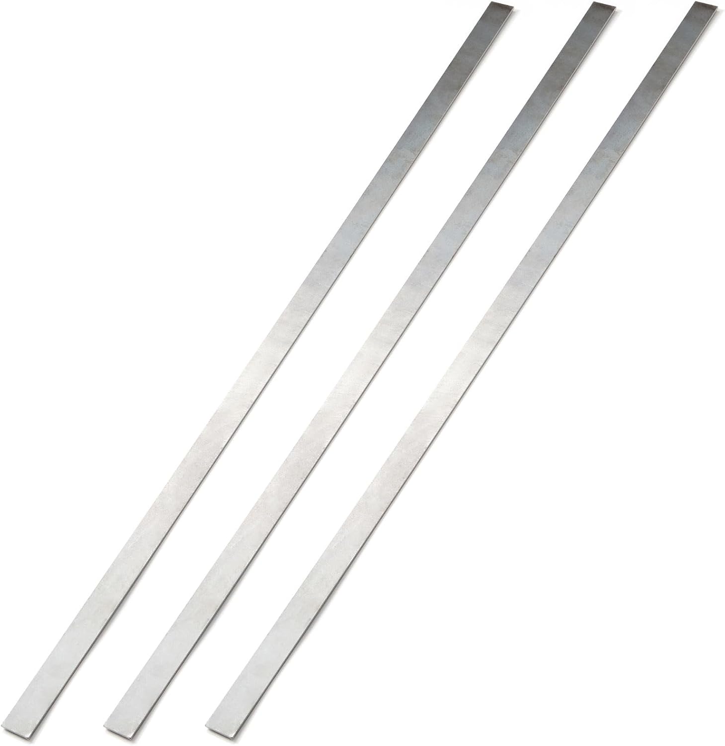 Blulu 3 Pcs 36in Hot Rolled Steel Flat Bar for Construction Use