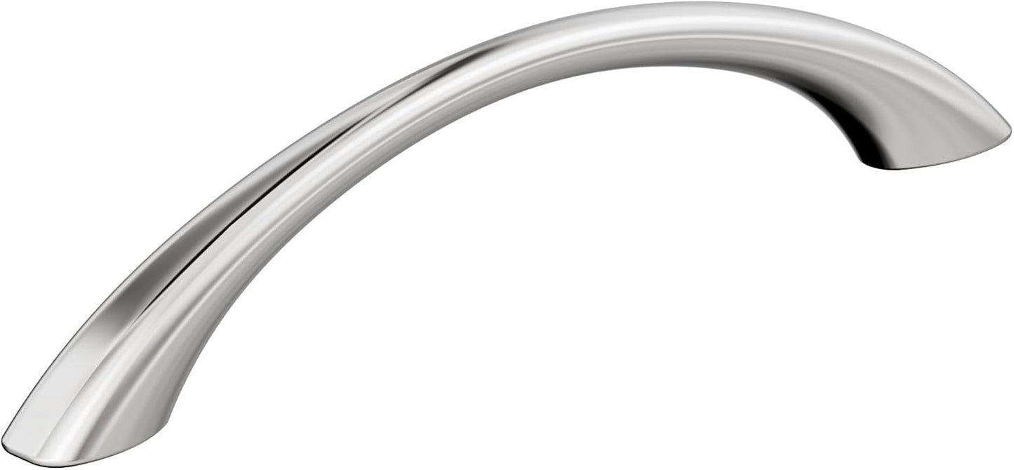 Amerock Vaile 5-1/16 inch Polished Chrome Cabinet Pulls 25 Pack