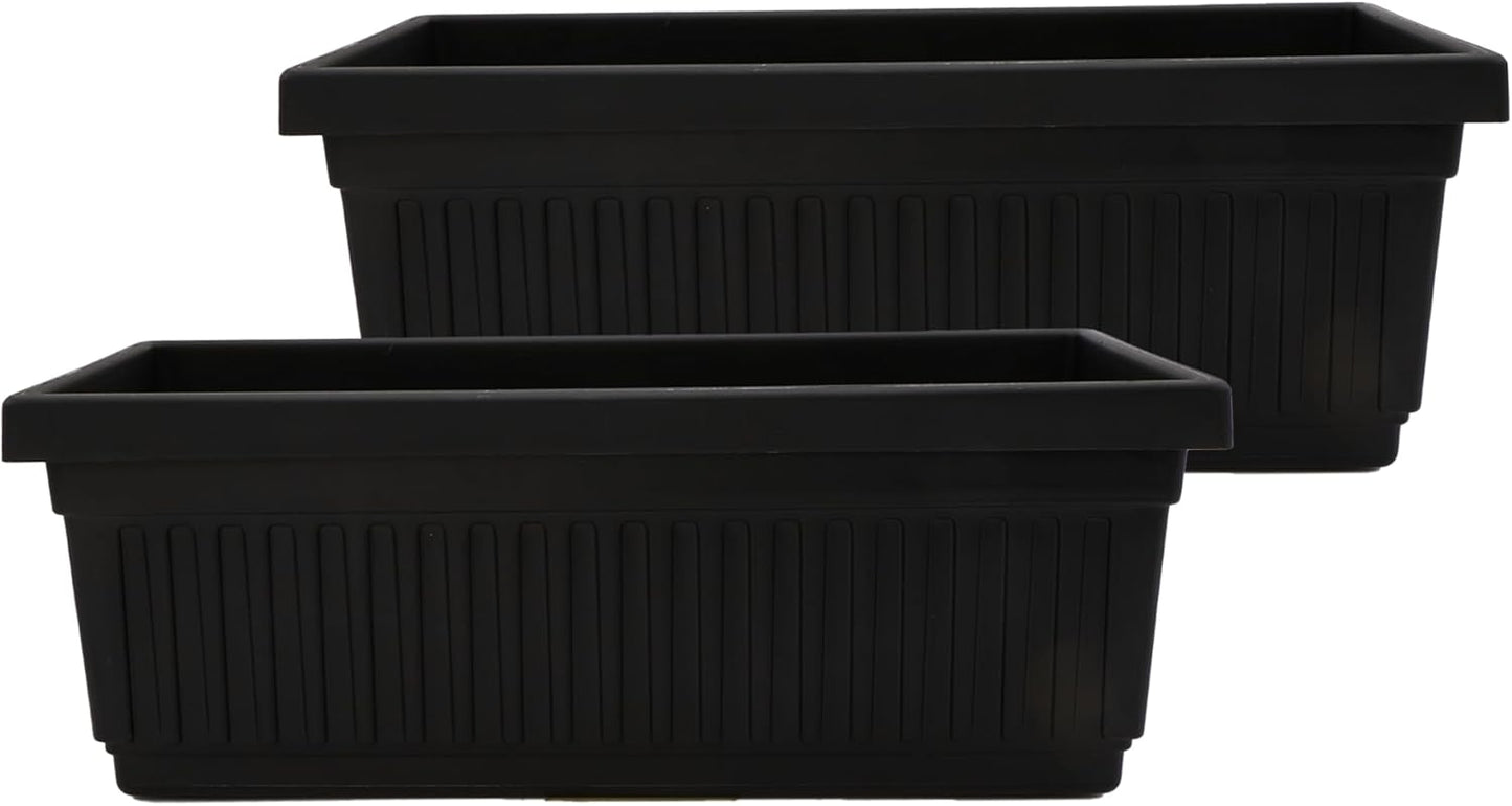 Venetian Window Planter Box - Durable Long Planter for Herbs