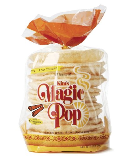 Kim's Magic Pop Cinnamon Flavor Rice Cakes - Healthy Snack