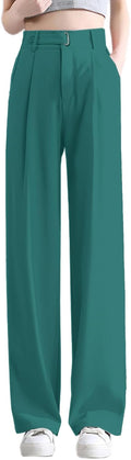Wide Leg Pants Business Casual Trousers for Women - Comfortable Office