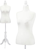 Bonnlo Female Dress Form Size 10-16 - Adjustable Torso with Upgraded