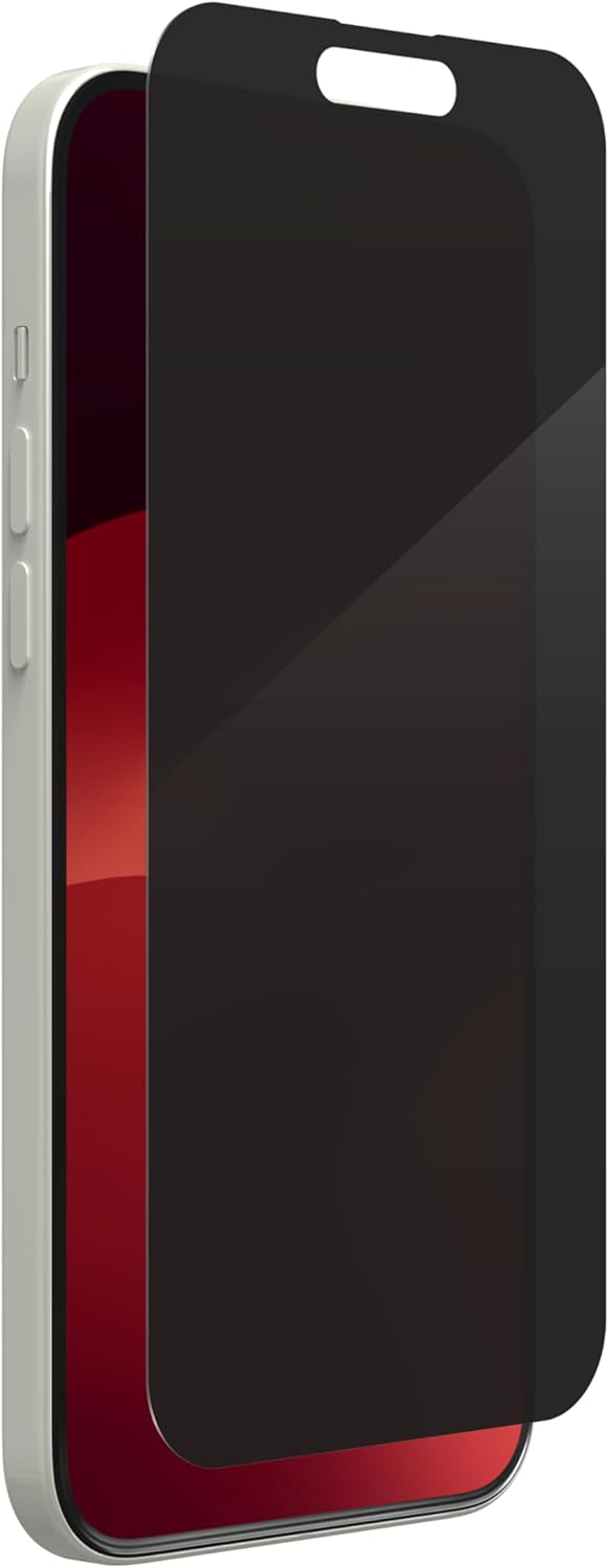 ZAGG Glass Elite Privacy Screen Protector for iPhone 15 Plus