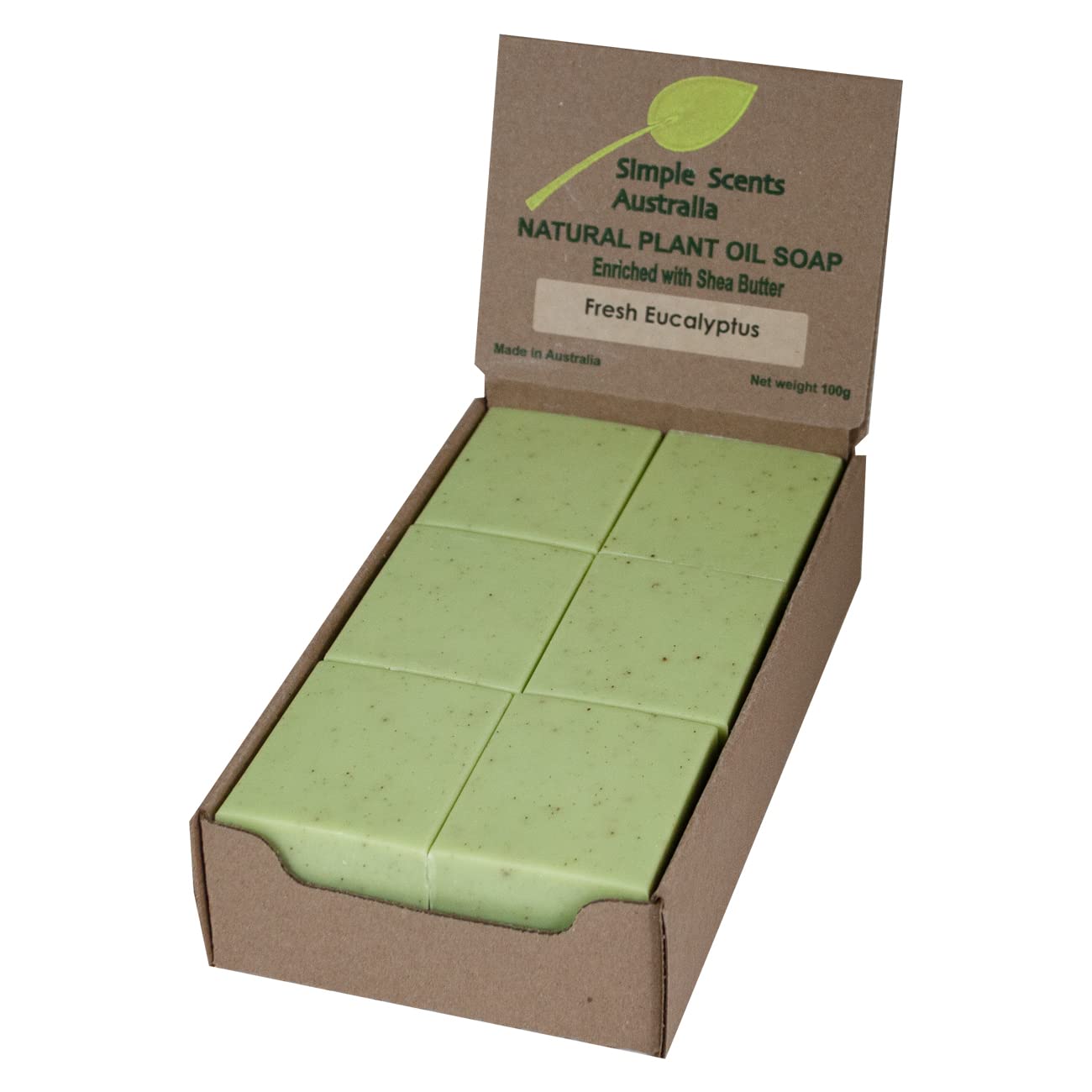 Eucalyptus Scented Natural Soap Bars - Luxurious Moisturizing Soap