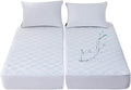 Waterproof Quilted Split California King Mattress Protector Pad - Soft