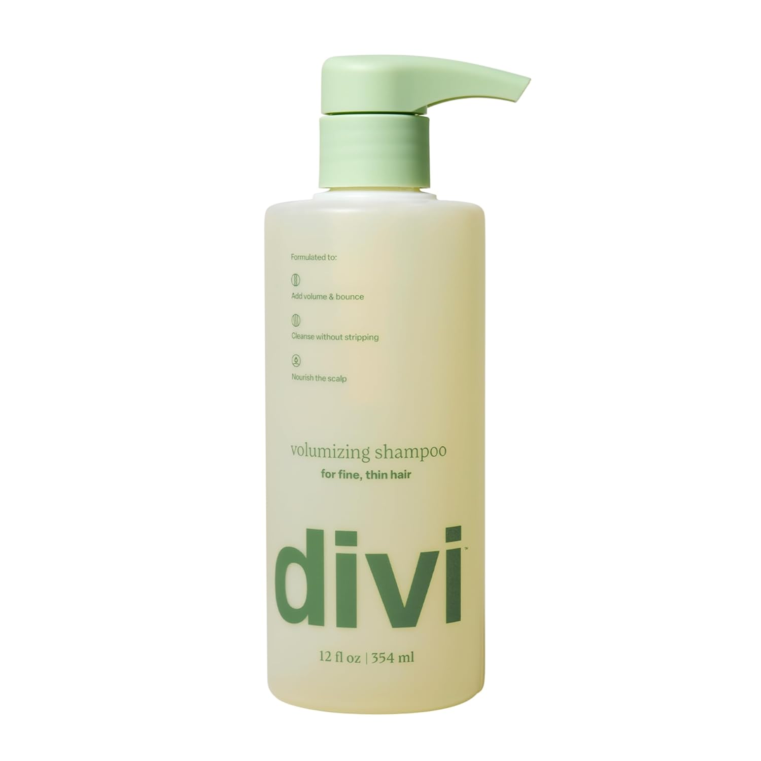 Divi Volumizing Shampoo for Fine Hair - Lightweight Formula