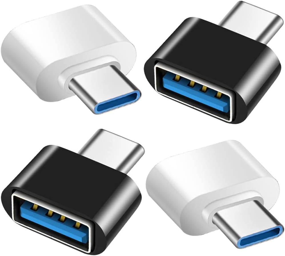 4 Pack USB-C OTG Adapters - Seamless Device Connectivity