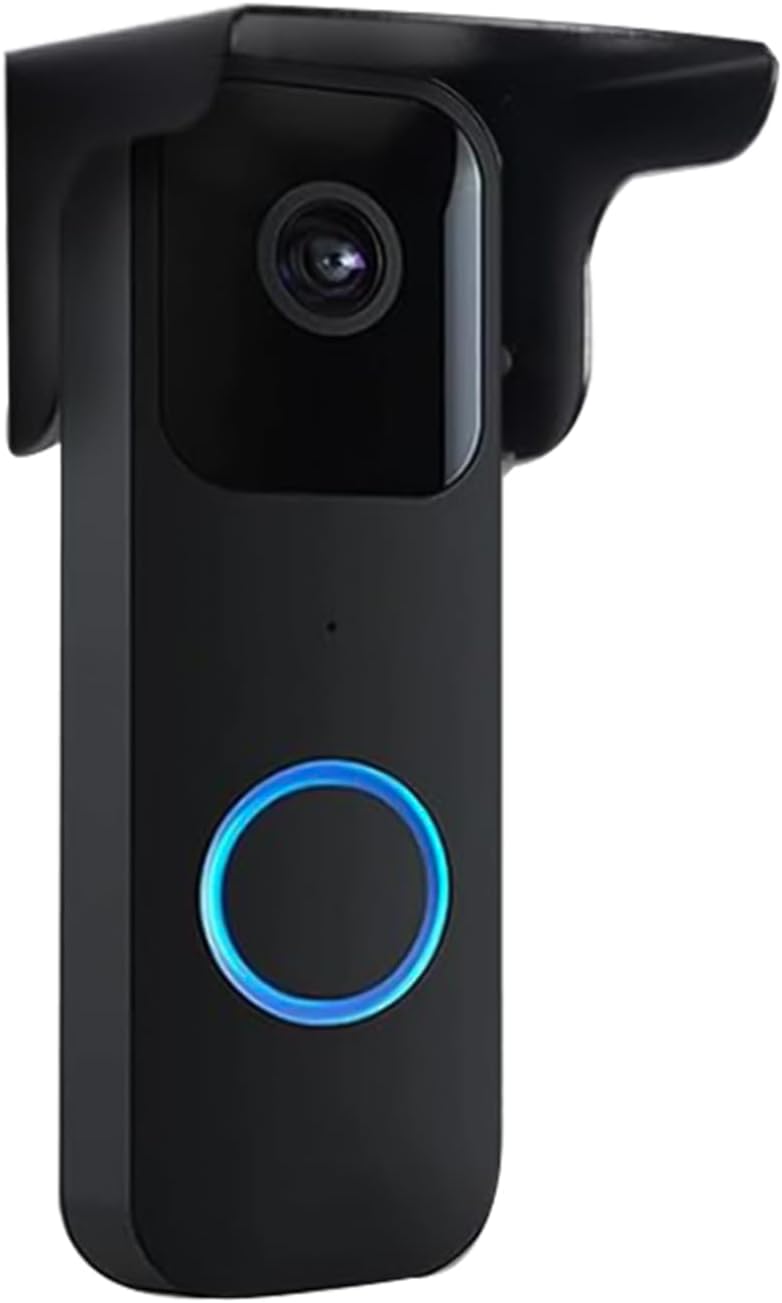 Black Waterproof Video Doorbell Rain Cover