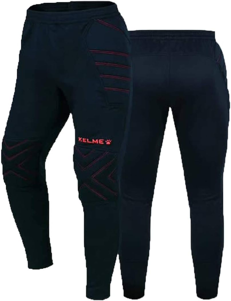 KELME Soccer Goalkeeper Pants Pro with Protection Pads for All