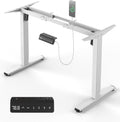 Dual Motor Electric Standing Desk Frame - Stable Height Adjustable