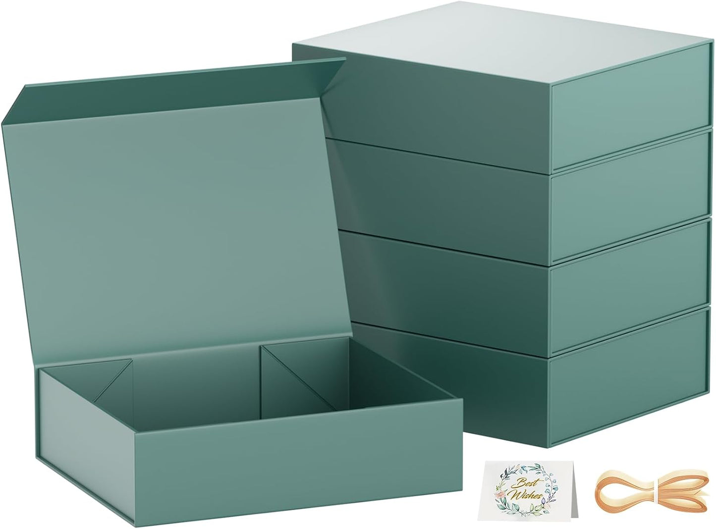 Gift Boxes with Lids for Presents, 11.5x7.8x3 In, 5 Pack