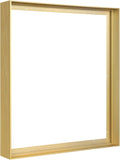 Metal Floating Frame for 30x48 Canvas Paintings - Modern Gold Floater