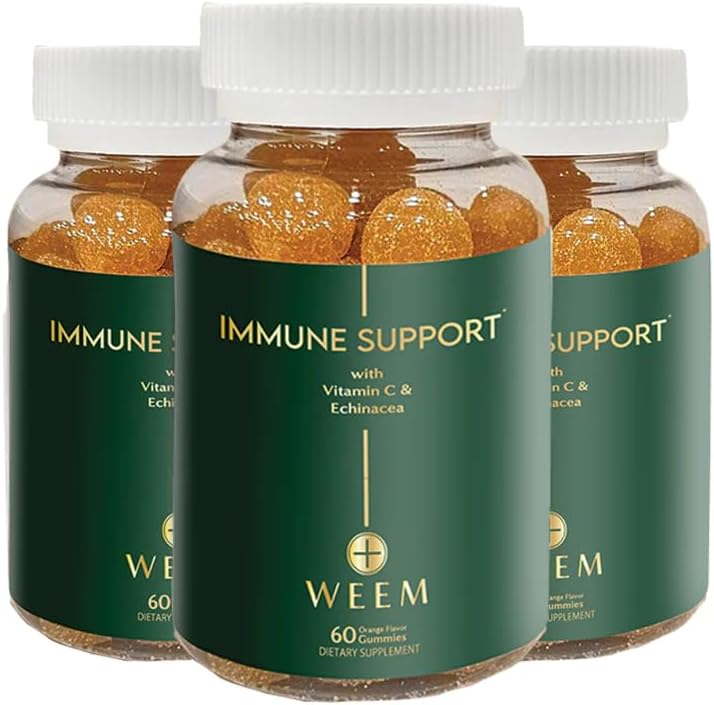 WEEM Immune Support Gummies for Kids and Adults - 3 Pack