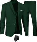 Furuyal Men's Suits 3 Piece Slim Fit Suit Set - Smart Slim Tuxedo