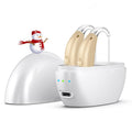 Hearing Aids for Seniors with Charging Case - Rechargeable Pair