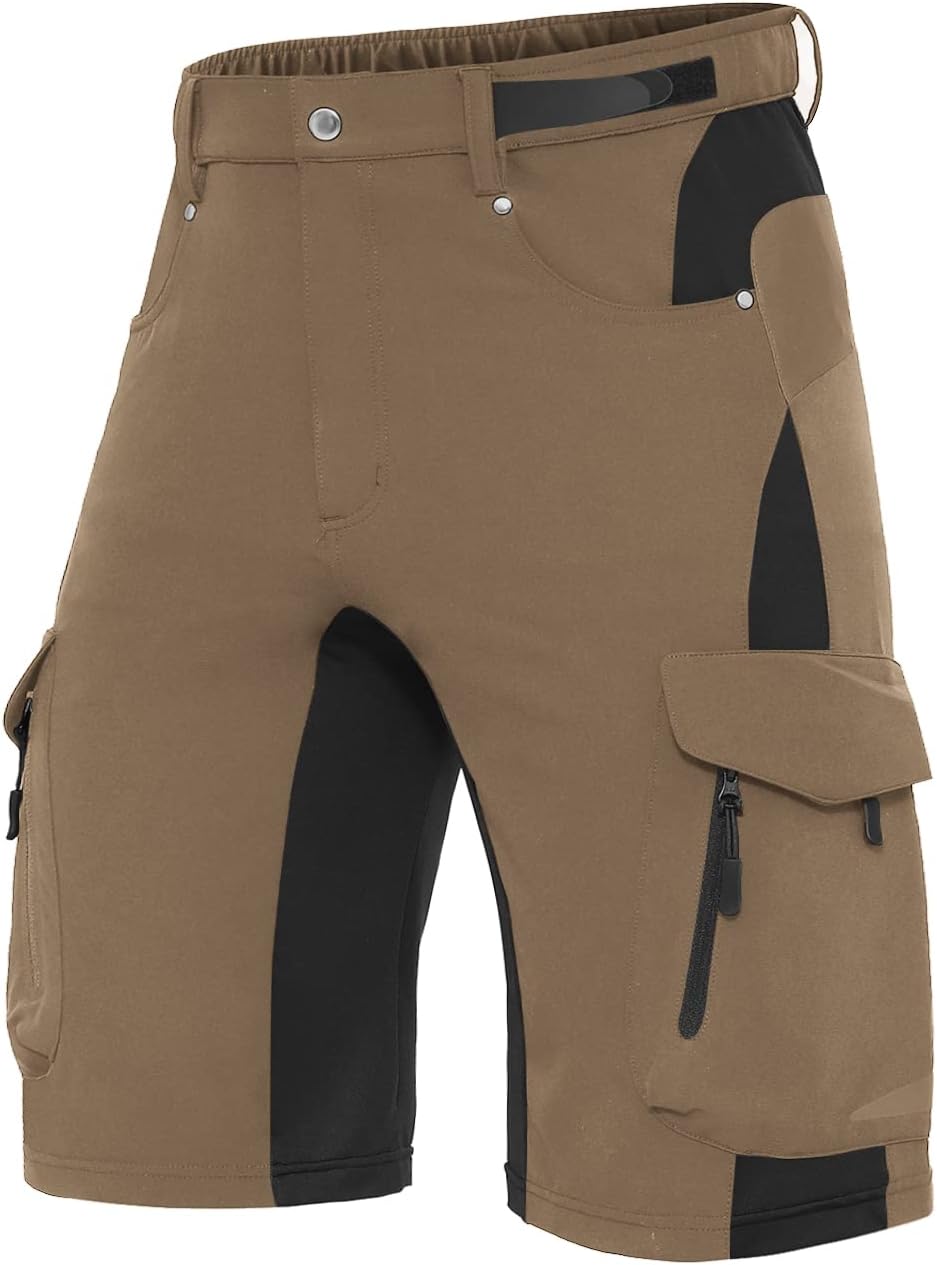 XKTTAC Men's Outdoor Quick Dry Lightweight Stretchy Hiking Shorts