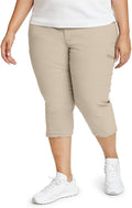 Eddie Bauer Women's Rainier Capri - Lightweight Comfort for Hot Days