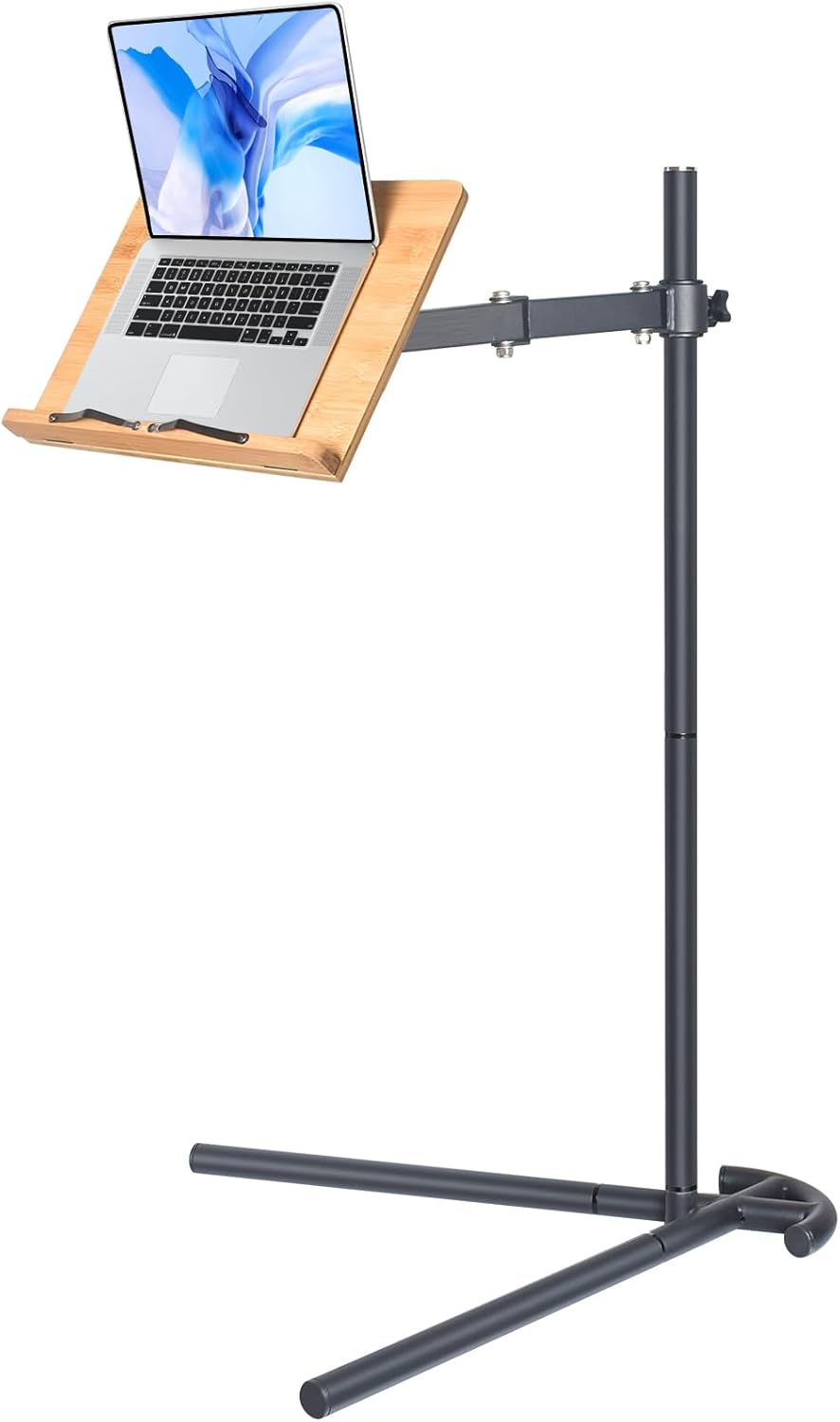 Adjustable Laptop Stand for Comfortable Bed & Couch Use