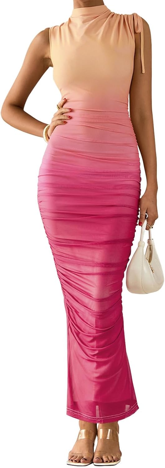 Stunning Floral Maxi Dress for Summer Weddings and Events