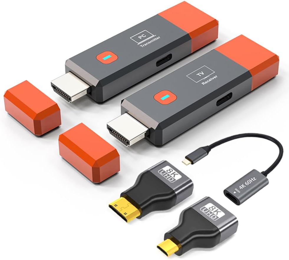 328FT Wireless HDMI Extender: 4K Streaming Powerhouse